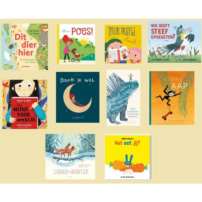 Prentenboeken top 10 (2026)